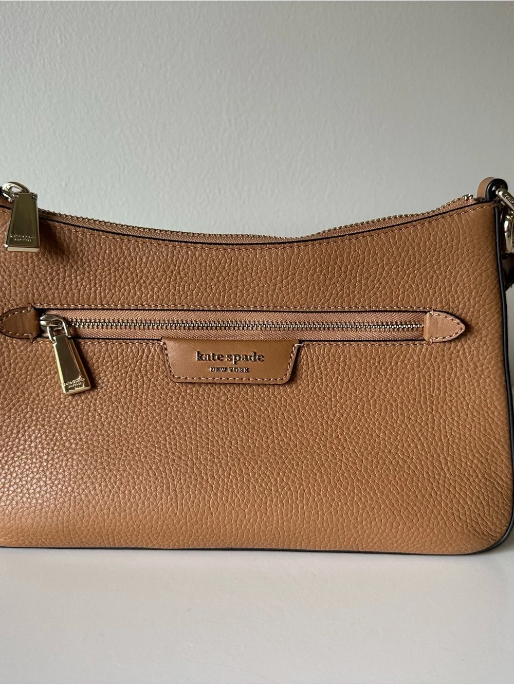 kate spade Hudson Pebbled Leather Convertible Crossbody Bag